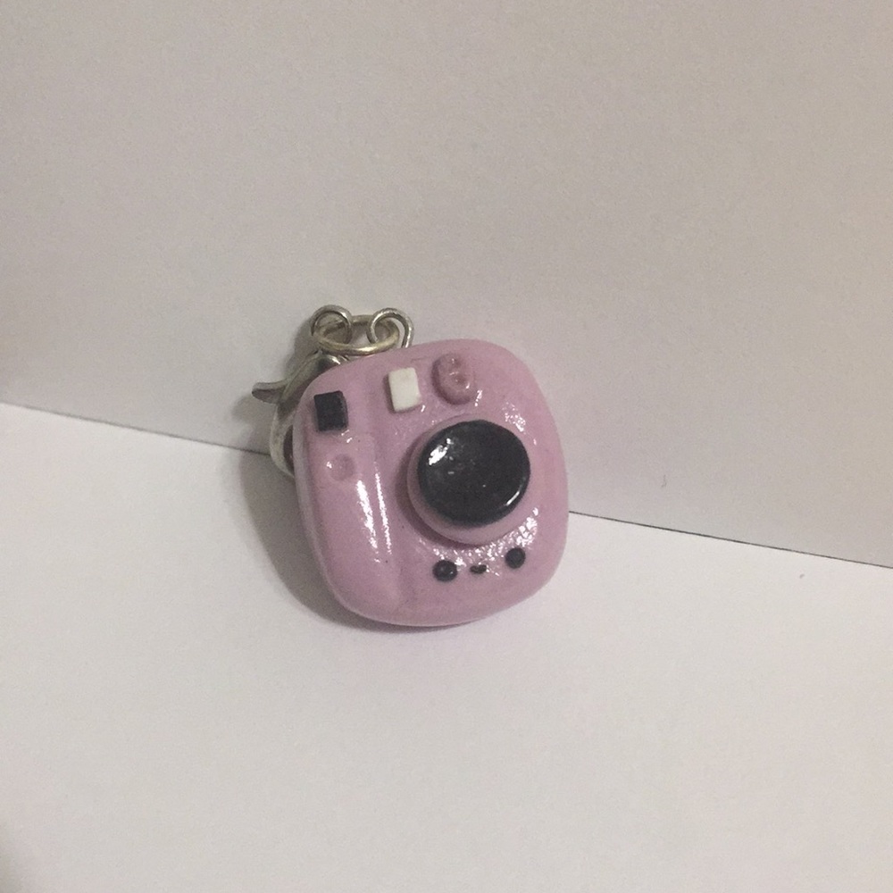 Polymer Clay Polaroid Camera Charm
